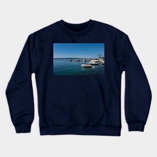 Coast at Kastel Luksic, Croatia Crewneck Sweatshirt